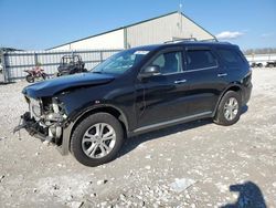 Salvage cars for sale from Copart Lawrenceburg, KY: 2013 Dodge Durango Crew