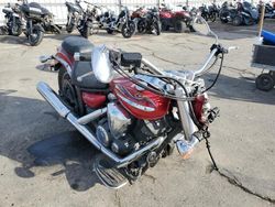 Salvage cars for sale from Copart Fresno, CA: 2009 Yamaha XVS950 AC