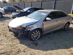 Salvage cars for sale at Waldorf, MD auction: 2017 Toyota Camry LE