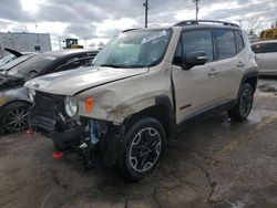 Jeep Renegade salvage cars for sale: 2016 Jeep Renegade Trailhawk