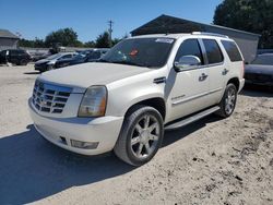 Salvage cars for sale from Copart Midway, FL: 2008 Cadillac Escalade Luxury