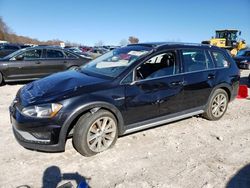 Salvage cars for sale at West Warren, MA auction: 2017 Volkswagen Golf Alltrack S