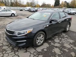 Salvage cars for sale at Portland, OR auction: 2017 KIA Optima LX