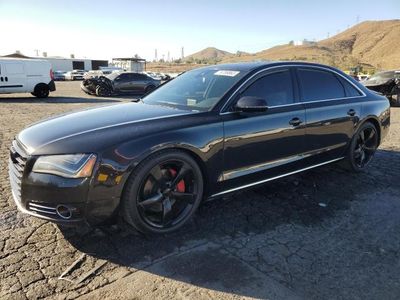 Salvage cars for sale from Copart Colton, CA: 2013 Audi A8 L Quattro