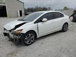Salvage cars for sale from Copart Lawrenceburg, KY: 2012 Honda Civic EX