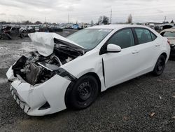 Toyota Corolla l salvage cars for sale: 2019 Toyota Corolla L