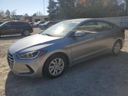 Salvage cars for sale from Copart Knightdale, NC: 2017 Hyundai Elantra SE