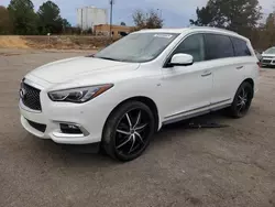 Infiniti QX60 salvage cars for sale: 2017 Infiniti QX60