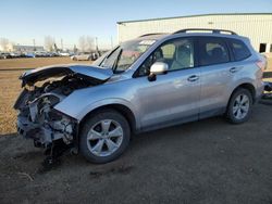 Salvage cars for sale from Copart Rocky View County, AB: 2016 Subaru Forester 2.5I Limited