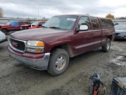 Salvage cars for sale from Copart Arlington, WA: 2001 GMC New Sierra K1500