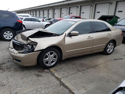 Honda salvage cars for sale: 2007 Honda Accord EX