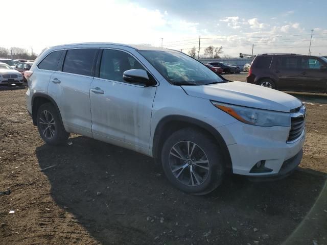 2016 Toyota Highlander XLE