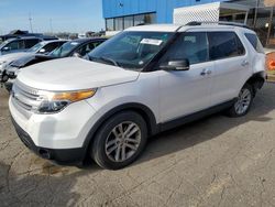 Salvage cars for sale from Copart Woodhaven, MI: 2011 Ford Explorer XLT