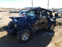 Vehiculos salvage en venta de Copart Colorado Springs, CO: 2005 Jeep Wrangler X