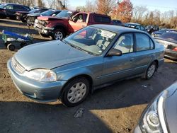 Honda salvage cars for sale: 2000 Honda Civic Base