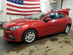 Salvage cars for sale from Copart Lyman, ME: 2015 Mazda 3 Touring