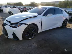 Salvage cars for sale at Las Vegas, NV auction: 2023 Lexus IS 350 F Sport Design