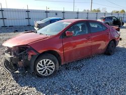 Salvage cars for sale from Copart Cahokia Heights, IL: 2018 Toyota Corolla L