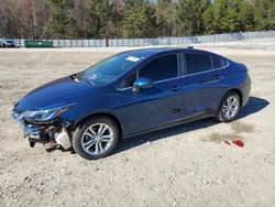 Salvage cars for sale from Copart Gainesville, GA: 2019 Chevrolet Cruze LT