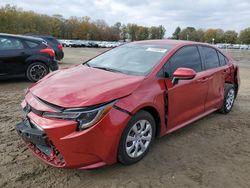 Toyota Corolla LE salvage cars for sale: 2020 Toyota Corolla LE