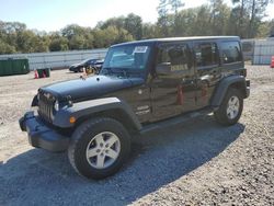 Salvage cars for sale from Copart Augusta, GA: 2018 Jeep Wrangler Unlimited Sport