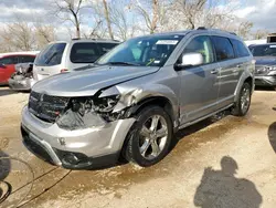 Salvage cars for sale at Bridgeton, MO auction: 2016 Dodge Journey Crossroad