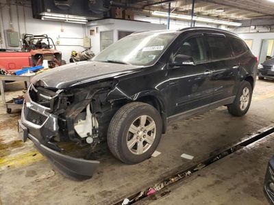 Salvage cars for sale from Copart Wheeling, IL: 2010 Chevrolet Traverse LT