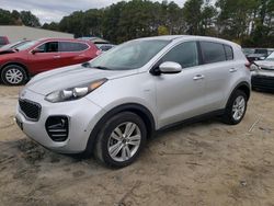 Salvage cars for sale at Seaford, DE auction: 2017 KIA Sportage LX