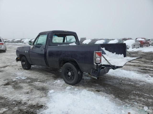 1987 Dodge D-SERIES D150