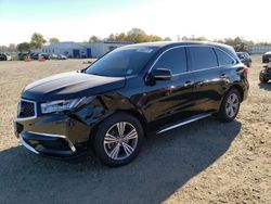 Salvage cars for sale at Hillsborough, NJ auction: 2019 Acura MDX