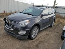 Salvage cars for sale at Portland, MI auction: 2016 Chevrolet Equinox LT