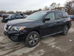 Salvage cars for sale from Copart Ellwood City, PA: 2018 Nissan Pathfinder S