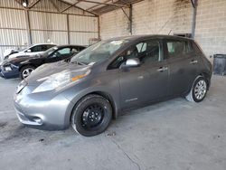 Salvage cars for sale at Cartersville, GA auction: 2015 Nissan Leaf S