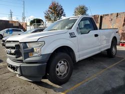 Salvage cars for sale from Copart Wilmington, CA: 2016 Ford F150