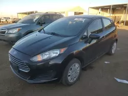 Salvage cars for sale at Brighton, CO auction: 2015 Ford Fiesta S