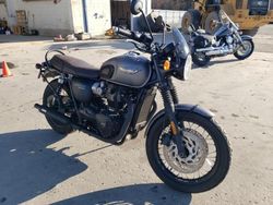 Salvage motorcycles for sale at Fredericksburg, VA auction: 2018 Triumph 2018 Triumph Motorcycle Bonneville T120