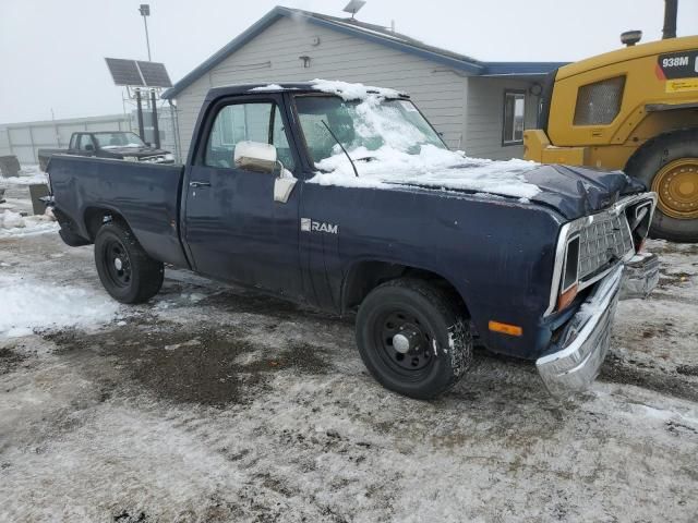 1987 Dodge D-SERIES D150