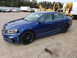 Volkswagen salvage cars for sale: 2017 Volkswagen Passat R-Line