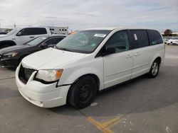 Salvage cars for sale at Grand Prairie, TX auction: 2010 Chrysler Town & Country LX