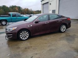 Salvage cars for sale at Gaston, SC auction: 2017 KIA Optima LX