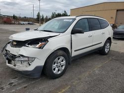 Salvage SUVs for sale at auction: 2013 Chevrolet Traverse LS