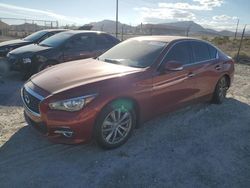 Salvage cars for sale at North Las Vegas, NV auction: 2016 Infiniti Q50 Base