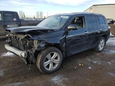 Salvage cars for sale from Copart Rocky View County, AB: 2010 Toyota Highlander Limited