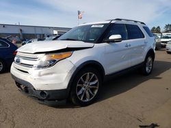 Salvage cars for sale at New Britain, CT auction: 2013 Ford Explorer Limited