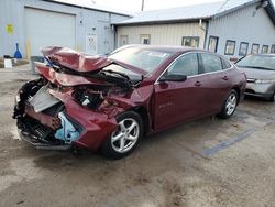 Chevrolet Malibu salvage cars for sale: 2016 Chevrolet Malibu LS