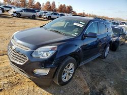 Chevrolet Equinox LT salvage cars for sale: 2017 Chevrolet Equinox LT