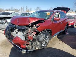 Salvage cars for sale at Bridgeton, MO auction: 2019 Nissan Murano S