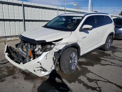 Vehiculos salvage en venta de Copart Littleton, CO: 2019 Toyota Highlander Hybrid