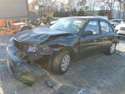 Salvage cars for sale from Copart North Billerica, MA: 2001 Toyota Corolla CE