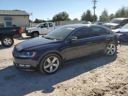 Salvage cars for sale from Copart Midway, FL: 2015 Volkswagen Passat S
